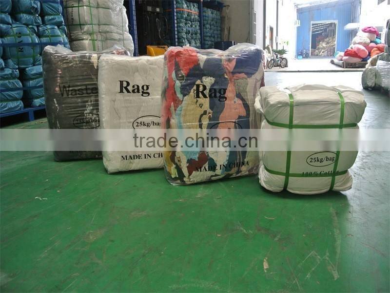 Premium Dark Color Cotton Rags with New Cotton