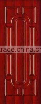 Cheap price 3.2mm natural veneer/melamine/white painted door skin