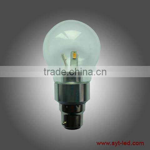 3w/5w/7w led bulb 360 degree Dimmable /Non dimmable