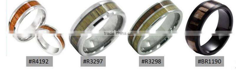 His and Her Matching Simple Eternal Wedding Band Stainless Steel Couples Jewelry Titanium couples wedding Ring Set