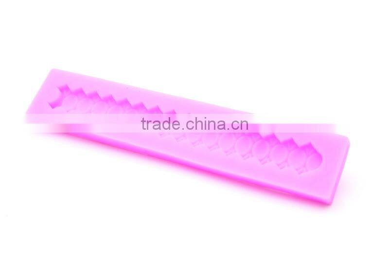 Rope shape silicone fondant mold cake mold rope fondant mold