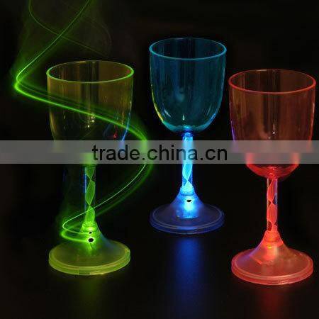 led Light up cups LED flashing wine glass