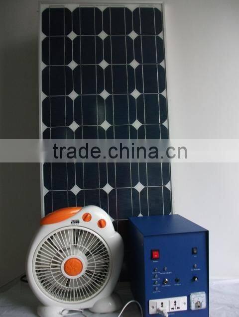 Green Energy!Solar power System for support power with 2PCS AC output and 1PCS DC 12V output