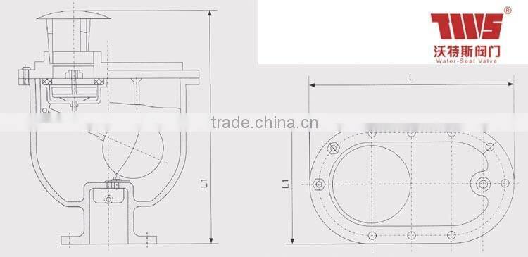 Ductile Iron Double Orifice Air Release Valve