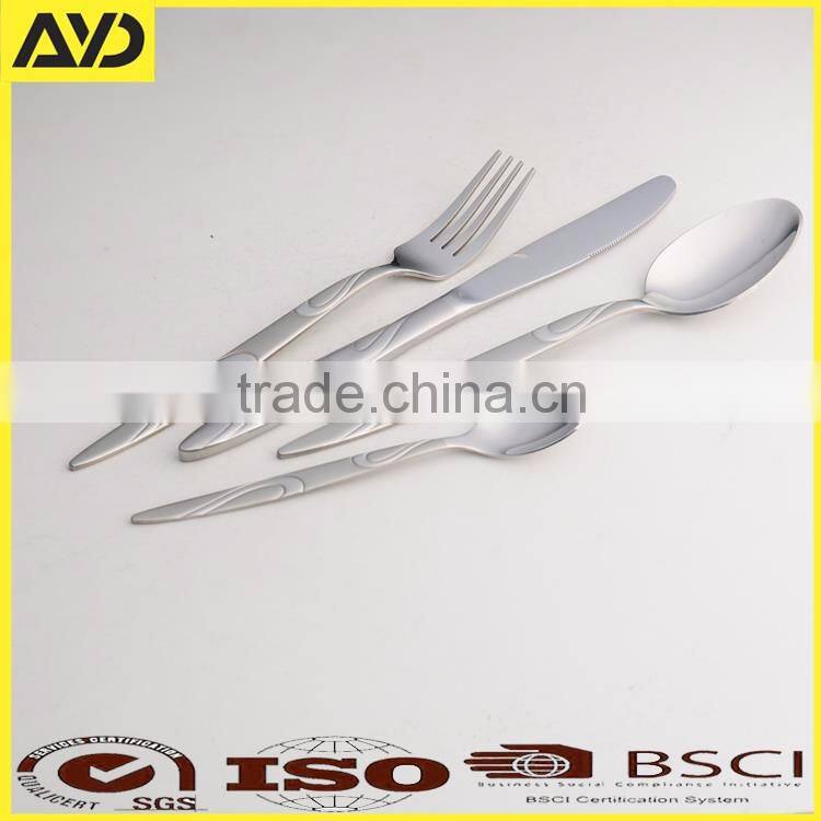 24 Piece Stainless steel cutlery set in gift box