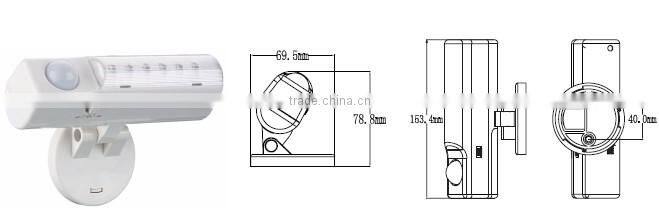 2013 new motion sensor wall pir street light esl-16