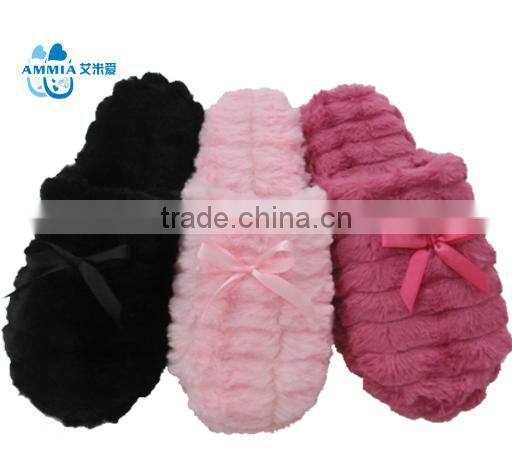 hot popular Woman sexy winter terry plush indoor slippers