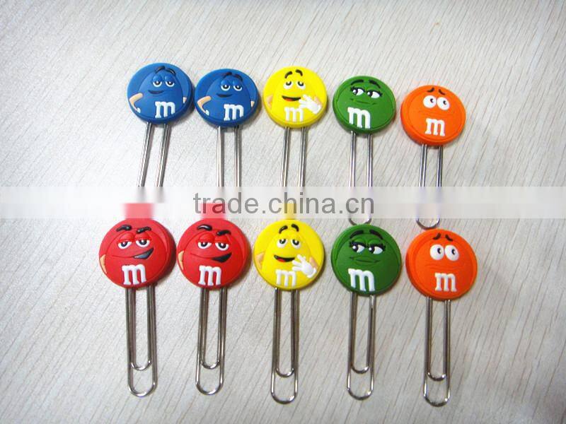 Fashion 3d Soft Pvc Book Mark