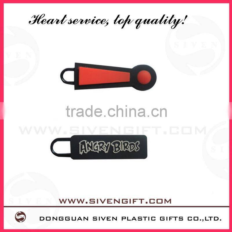 OEM Design rubber Zipper Puller