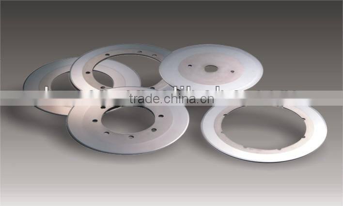 Shanghai hui cheng tungsten steel single-pole machine round blade Corrugated board paper machine single pole piecescrew cuttin