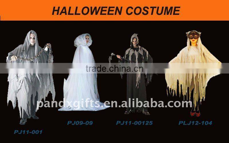 Zombie halloween traje gaze robe