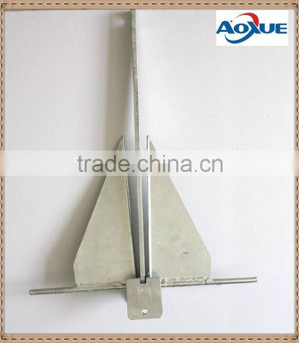 Galvanized steel marine equipment ship anchor, boat anchors