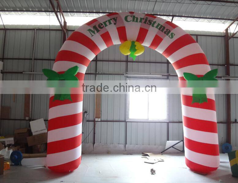 2015 christmas inflatable/inflatable arch/inflatable christmas decorations for sale