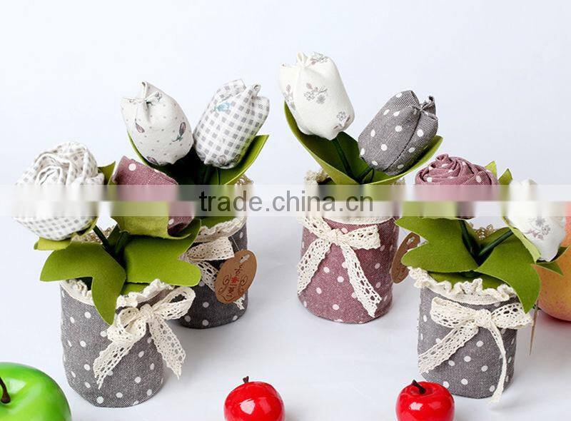 2016 New and Hot Home Decoration Air Fresheners Bamboo Charcoal Artificial Flower