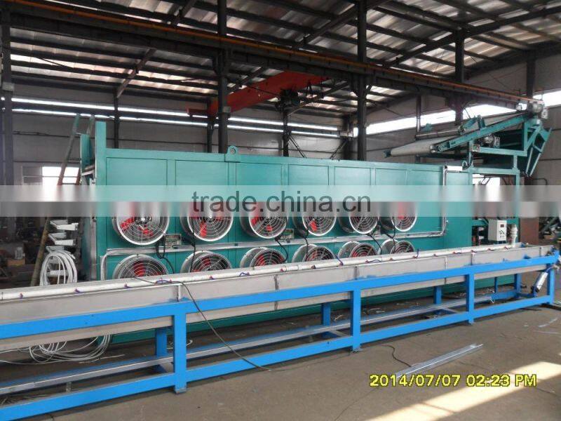 Hang Rod XPG Series Rubber sheet cooling Batch off cooler machine line