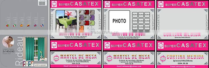 2016 new curtain designs 100% polyester germany sheer curtains fashion