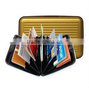 Mini Pocket Waterproof Business ID Credit Card Wallet Holder Aluminum Case Box