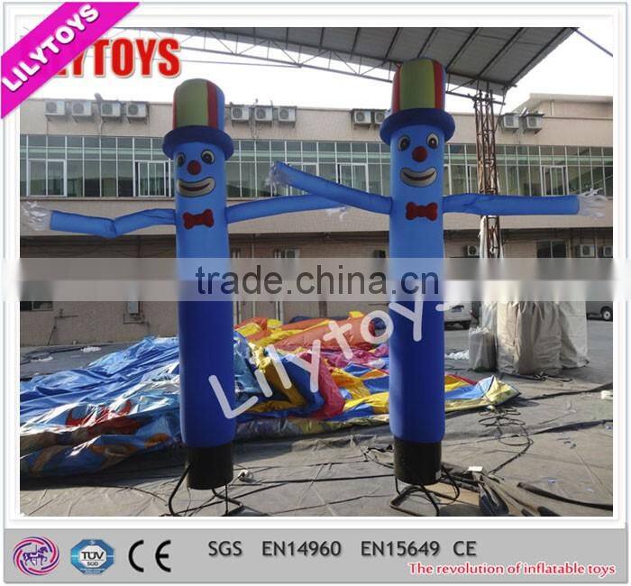 Standard air dancer blower, funny amusing inflatable cartoon, inflatable performance