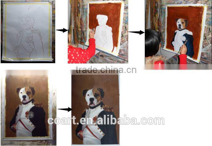 custom handmade oil painting from photo on canvas