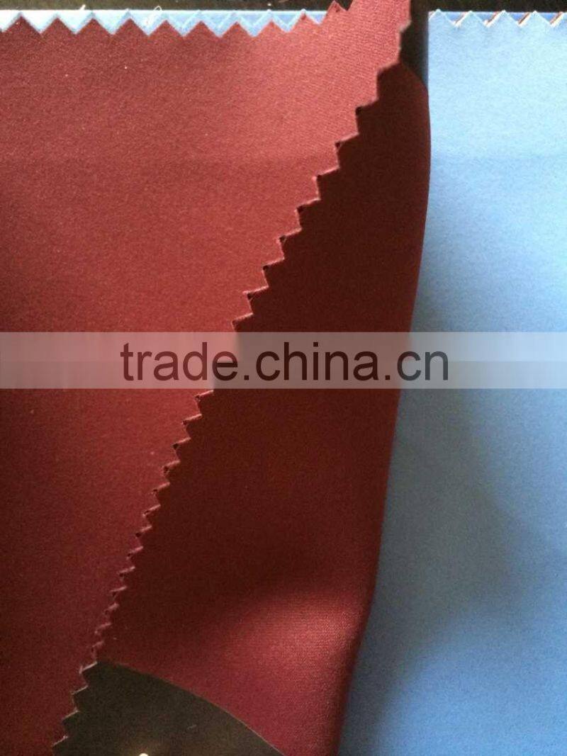 100% polyester high density blackout fabric for hotel curtains plain curtains 100% blackout flame retardant