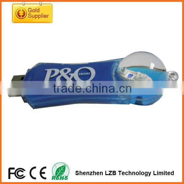 OEM custom made promotional gift Liquid USB Flash drive,Liquid USB Memory Disk 4GB,Aqua USB Flash drive