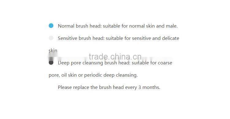 CosBeauty CB-016 2016 electric Multifunction Oscillation Type Facial Cleansing Brush Electric Sonic Facial Brush