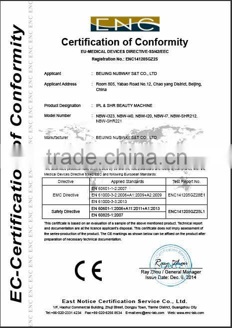 Permanently best hair removal !! 3000W SHR ipl for skin cares