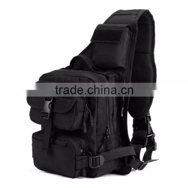 Wholesale promotional 600D nylon & canvas sling bag