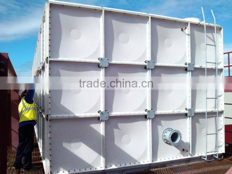 High quality SMC GRP FRP sectional large capacity water tank