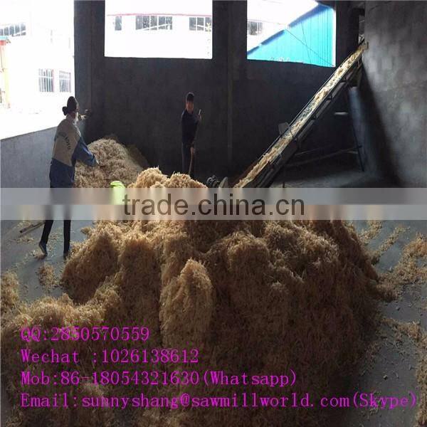Dura wood shaving machine log shaver mill for horse bedding
