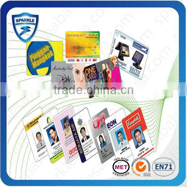 Hot sell blank passive rfid scaned plastic cards