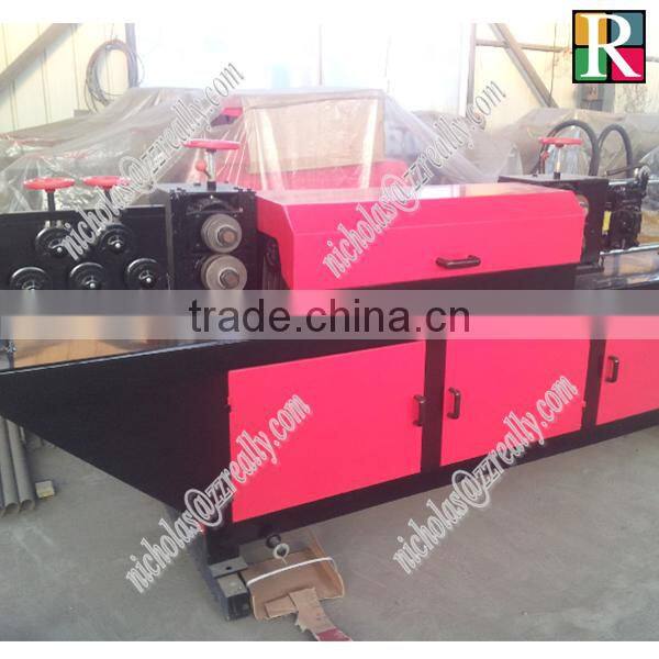 Best selling fully automatic 4-12mm deformed bar wire straightening machine