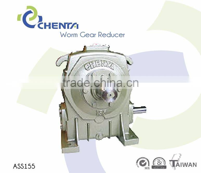 USX worm gear shaft 90mm worm electric motor right angle bevel gear reducer