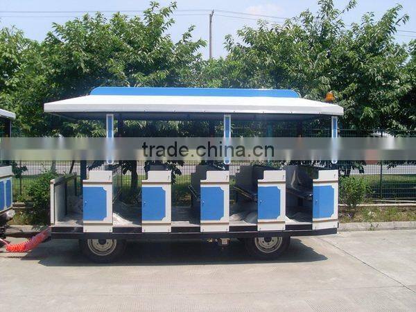 20 seats passenger trailer,open wagon