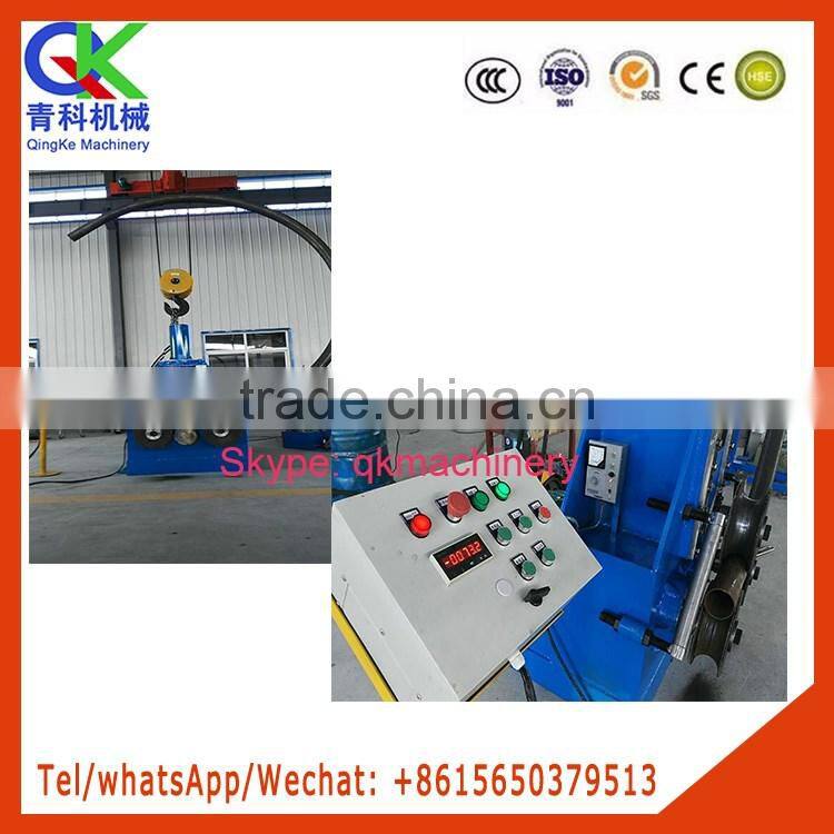 Spiral steel pipe looped machine once forming equipment
