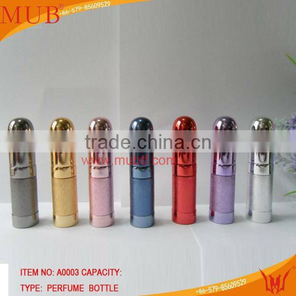 2014 New Square Shape Good Feel 7ml Aluminum Pump Sprayer