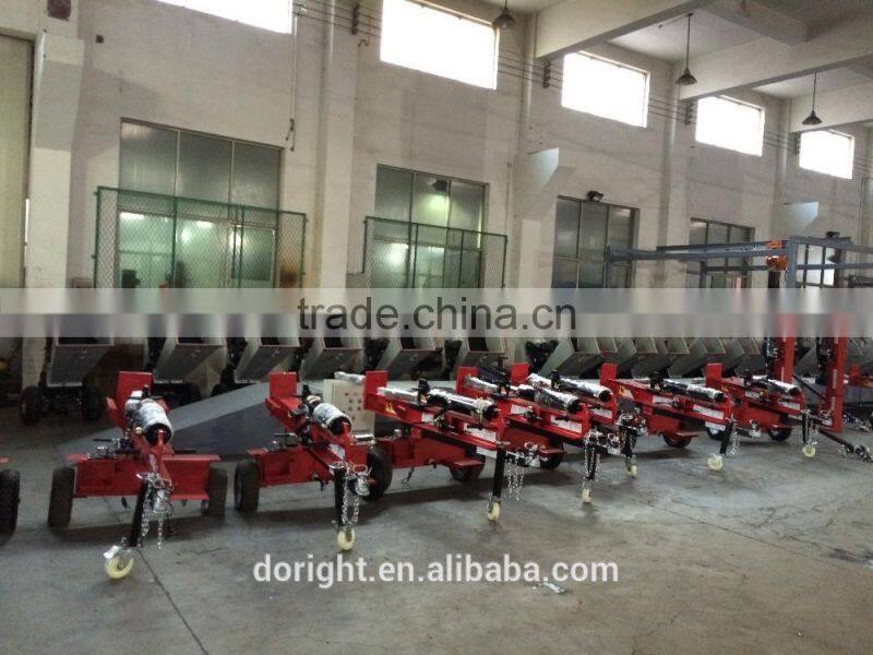 15HP popular petrol power forestry log splitter for sale