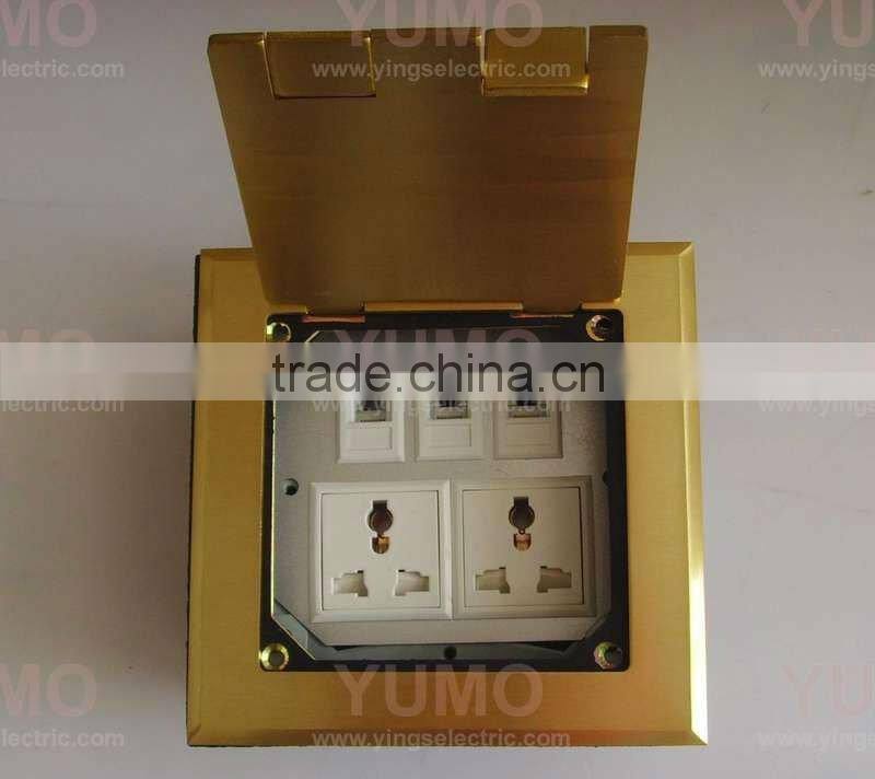 Floor Socket(Ground socket) Screw type YUMO-146K copper