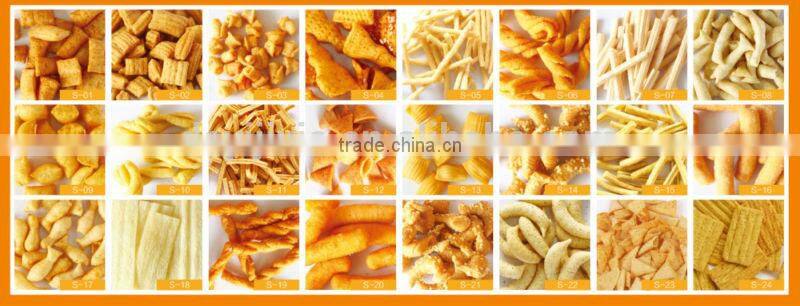 fried wheat flour rice Crispy chip snack food process line