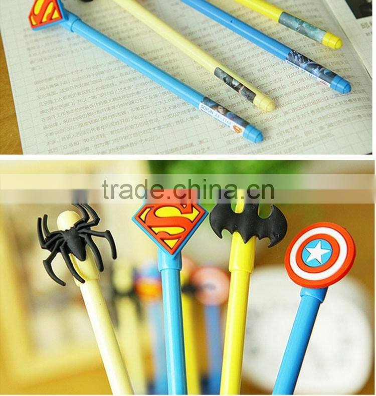 promotional wholesale cheap funny school office stationery mini plastic cartoon League of Legends roller ball point pen