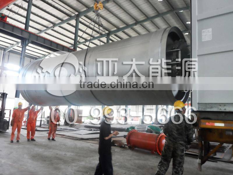 Cheap! waste tire oil recycling to diesel machine Waste tire/plastic pyrolysis plant