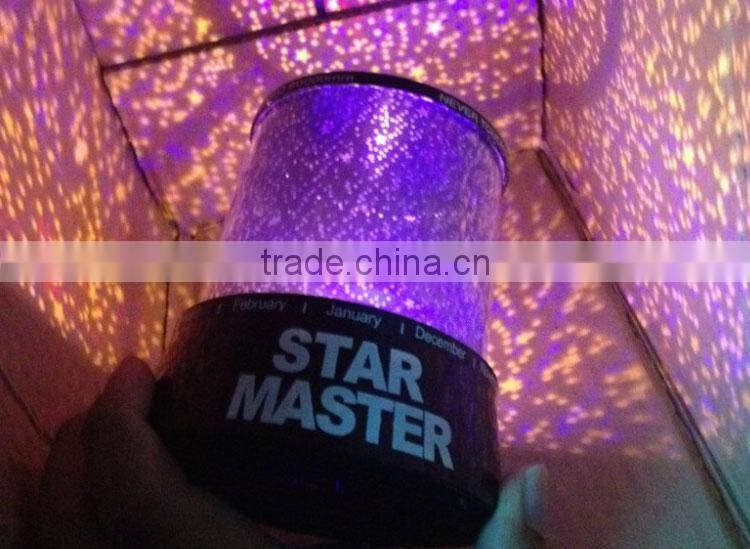 romantic star master led push light led night light star master