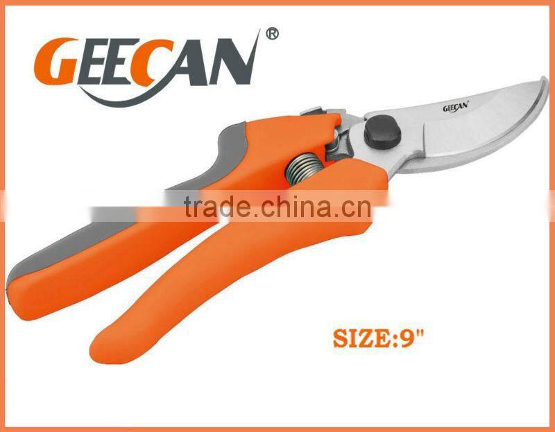 High carbon steel garden secateurs