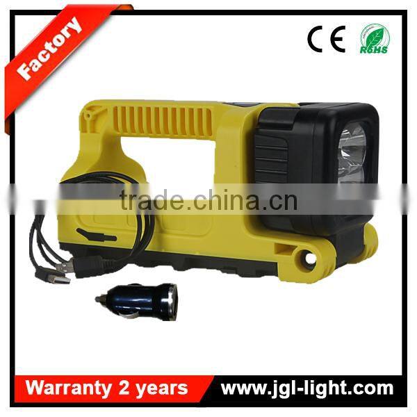 Guangzhou emergency response lighting rechargable brightest handheld spotlight 9912