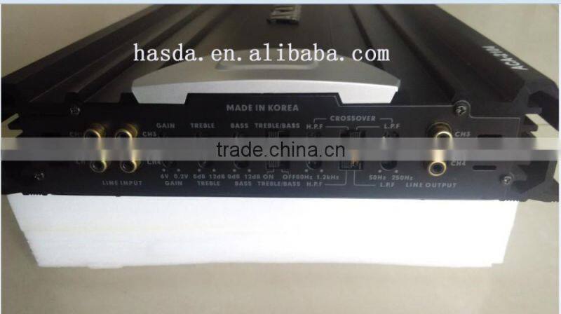 Souer New professional full range digital car audio power amplifier