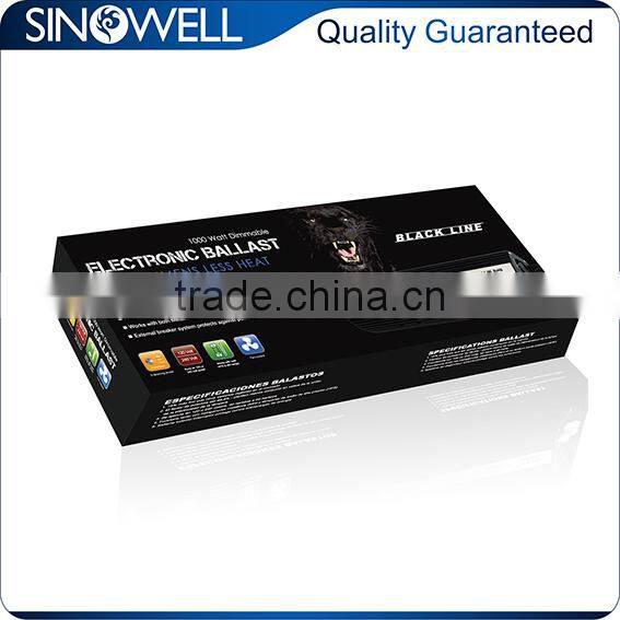 China Honest Manufacturer SINOWELL Hydroponics 600w 750w 1000w HPS Electronic Ballast