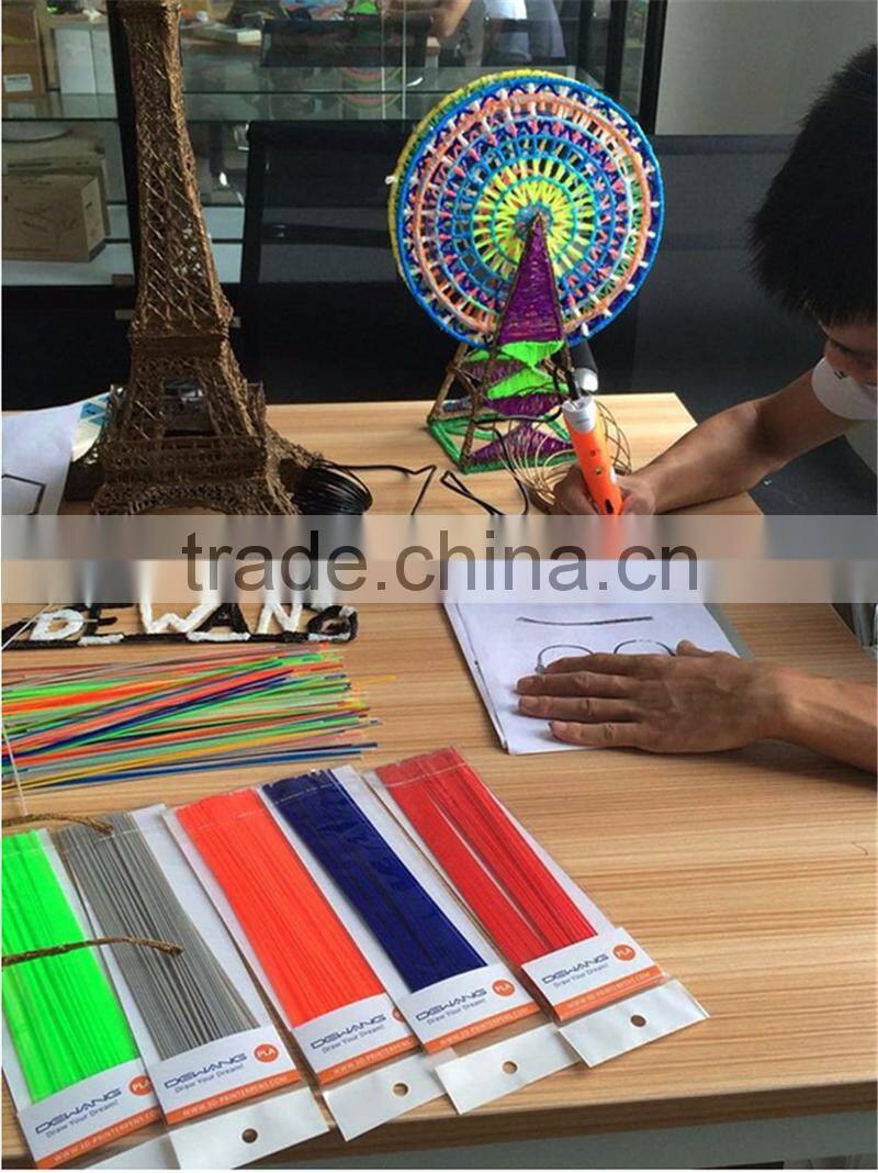 3D Priner Pen ABS PLA Filament 3D Printing Pen Filament 1.75MM Manufacturer colorful bulk Filament for 3D Pen