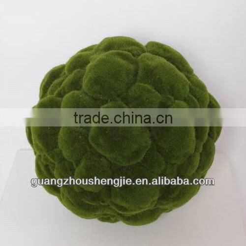 SJLJ013241 plastic moss plant / artificial plant for home garden decoration