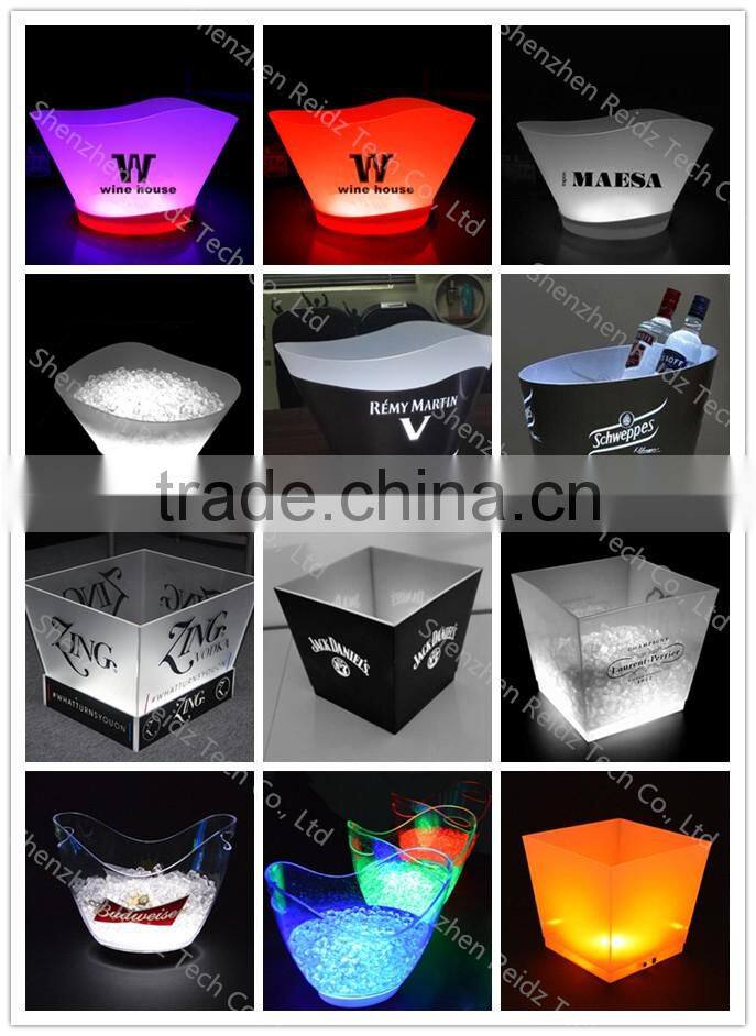 led Wine bottle holder ice bucket