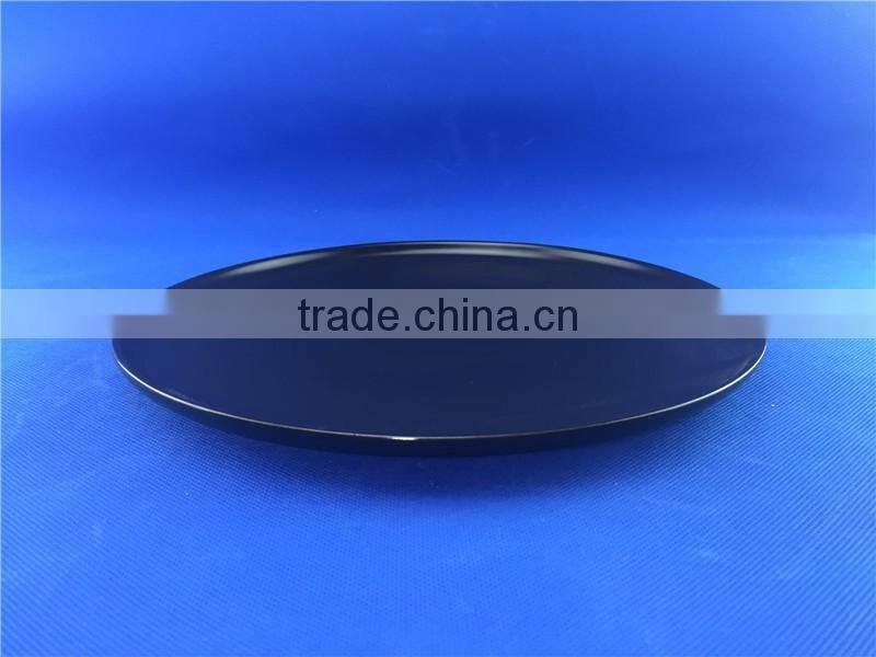 cheap black dinner plates for restaurant